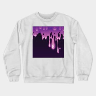 Purple Halloween pattern Crewneck Sweatshirt